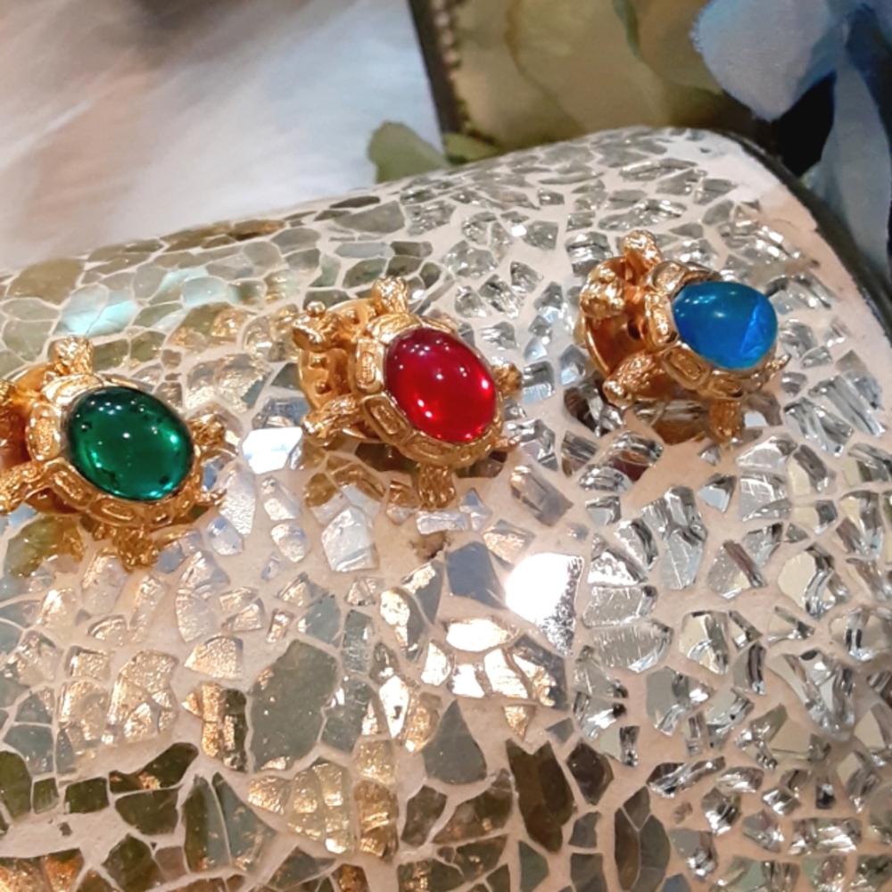 Turtle 3 Piece Lapel Brooches Pins $4.99 Shipping